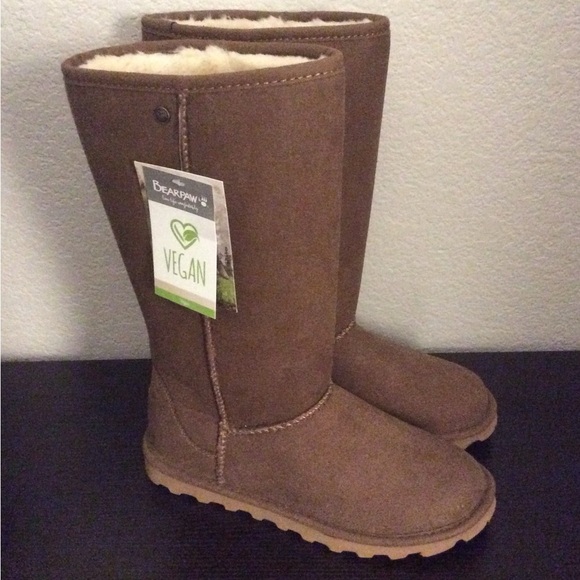BearPaw Shoes - BearPaw Tan Vegan Boots